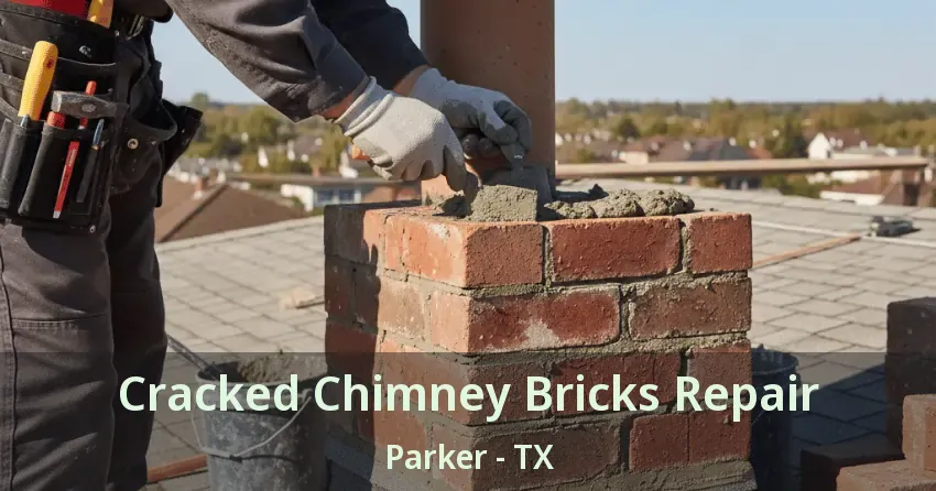 Cracked Chimney Bricks Repair Parker - TX